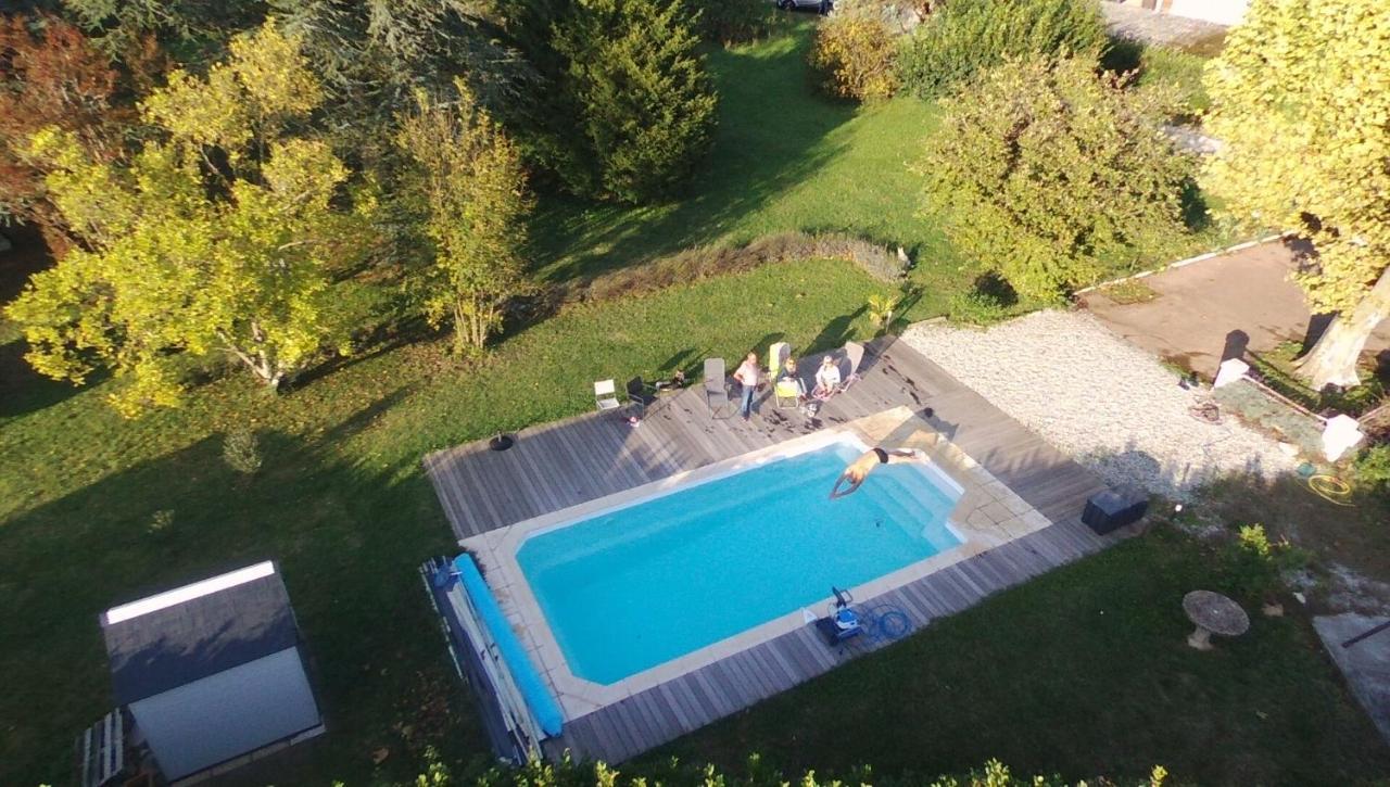 Chambres D'Hotes Le Cedre Bleu Saint-Lattier Exteriör bild
